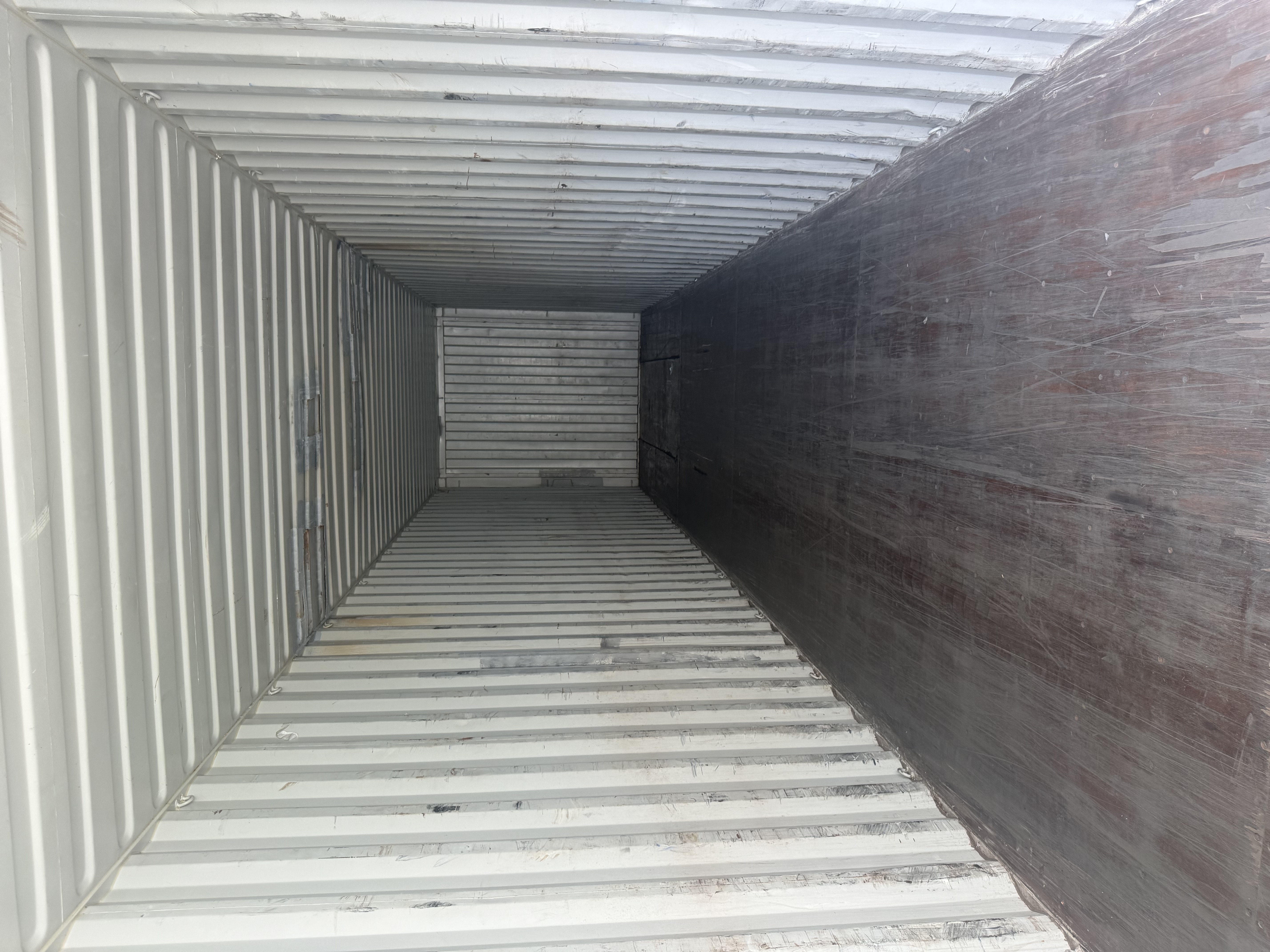 Green container interior